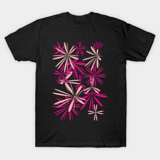 Pink flowers. T-Shirt